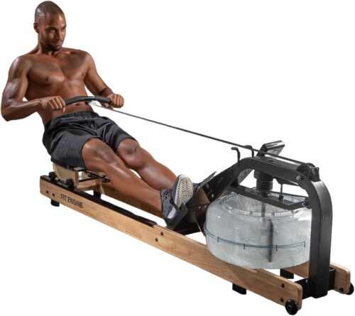 FitEngine Erwachsene und Jugendliche klappbares Wasser-Rudergerät