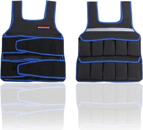 TrainHard Verstellbare Gewichtsweste, 10 kg, Neopren, Practical, für Krafttraining, Laufen, Fitness, Cross Training