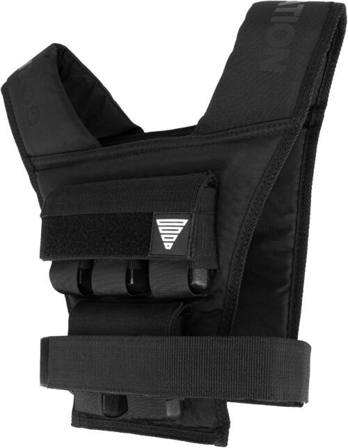 GORNATION Gewichtsweste 10 kg / 20 kg, Kompakte & Verstellbare Gewichte für Fitness, Calisthenics & Krafttraining, Weighted Vest für Herren & Damen, Workout, Crosstraining, Fitness Equipment