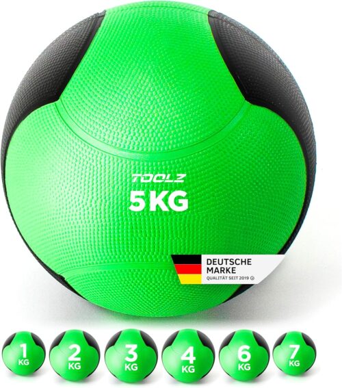 TOOLZ Medizinball für effektives Krafttraining – Medicine Ball für das Schnellkraft-, Explosivkraft- und Kraftausdauertraining